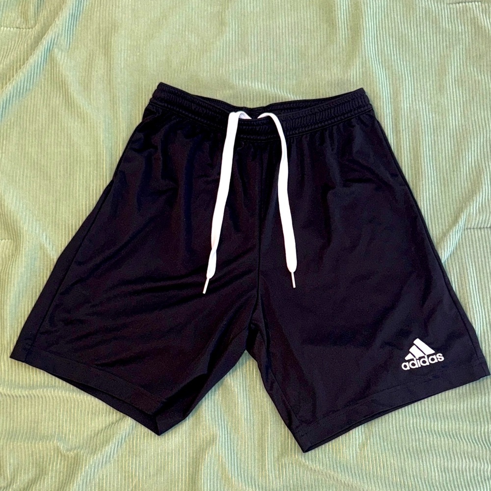 Adidas Aeroready Kids Black Athletic Shorts - S